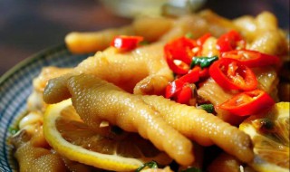 酸鸡脚最好的方法 酸鸡脚的制作过程