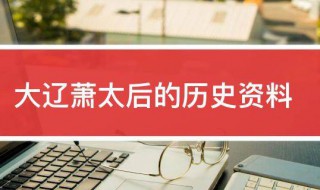 大辽萧太后真实历史 她叫什么名字
