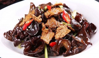 猪肉炒黑木耳怎么做 猪肉炒木耳的做法