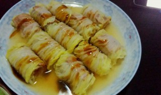 白菜培根卷怎么做 简单美味的培根白菜卷做法介绍