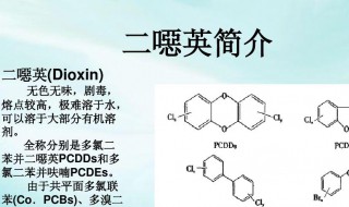 二恶英是什么 二恶英是啥