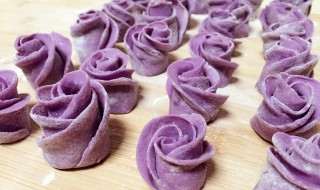 紫薯花的做法 每款都好吃