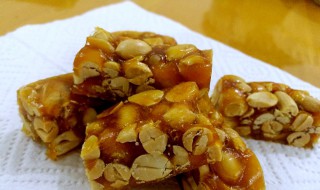 香脆花生糖的做法 香脆花生糖怎么做