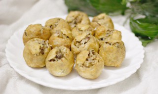 油豆腐糯米饭的做法 油豆腐糯米饭怎么做