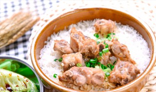 排骨米饭配方 排骨米饭怎么做