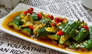 陈醋黄瓜做法凉拌 美味在人间