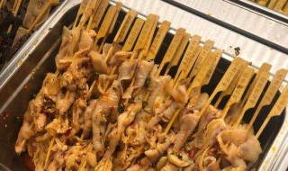 棒棒鸡串制作方法 怎样制作棒棒鸡串