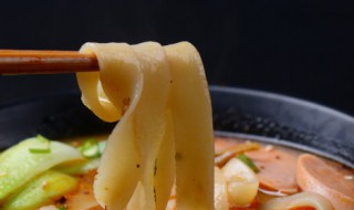 新疆做烩面的方法 新疆做烩面的方法简述