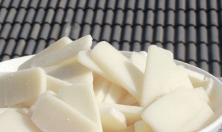 年糕片制作方法 怎么做年糕片