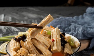 腐竹怎么做好吃又简单 凉拌是最简单的做法