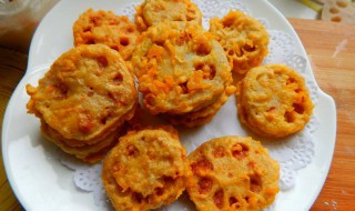 藕饼如何做的酥脆 酥脆藕饼的做法