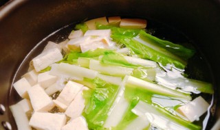 奶白菜如何做汤 奶白菜做汤烦烦烦