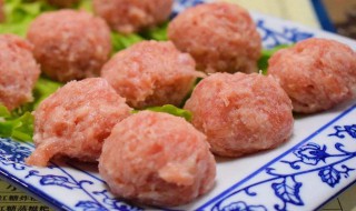 鲜丸子怎么做的 鲜丸子做法