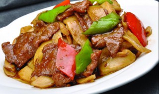 蘑菇炒肉的家常做法 怎么做简单好吃