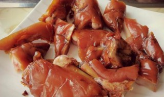 韩国猪蹄制作方法 韩国猪蹄制作方法介绍