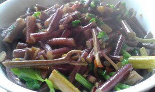 素炒蕨菜怎么做 素炒蕨菜做法