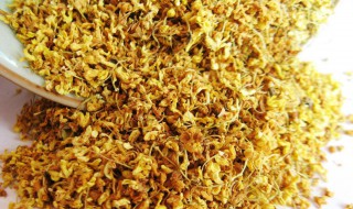 桂花晒干后可以干什么 干桂花用途