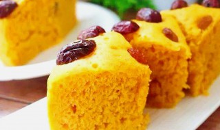 南瓜蒸蛋糕的做法 南瓜蒸蛋糕怎么做