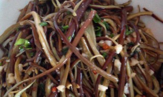 晒干的蕨菜能吃吗 晒干的蕨菜能不能吃