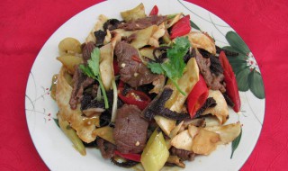 怎么炒牛杂 炒牛杂的方法