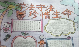 守法手抄报主要内容 教你一下吧