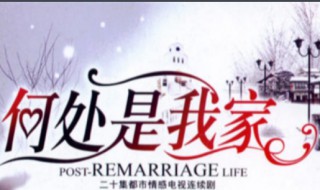 何处是我家电视剧是讲什么内容 何处是我家导演是张松