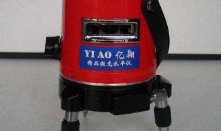 红外线水平仪使用方法 超简单的