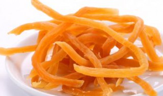 做山芋条的方法 山芋条的做法