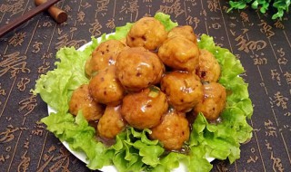 怎么做焦溜素丸子 焦溜素丸子的做法