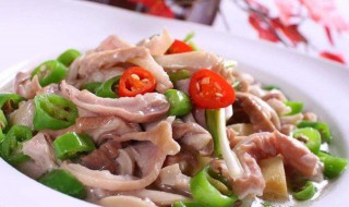 猪肚怎么吃 猪肚怎么做好吃