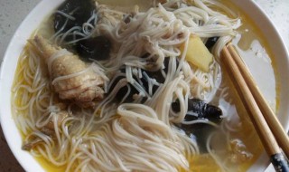 鸡汤面的熬制方法 鸡汤面的做法