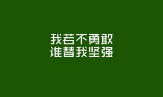 最激励人坚持的一段话 关于最激励人坚持的句子