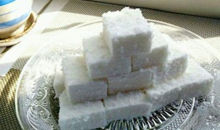 椰子糕的简单做法 好吃椰子糕的简单做法