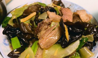 木耳炒腰花怎么做 木耳炒腰花怎样做