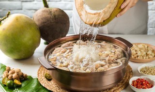 椰子焖鸡怎么做 制作椰子焖鸡的方法