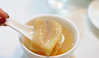 花胶银耳羹如何做 怎么做花胶银耳羹