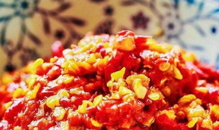 红辣椒酱腌制方法 红辣椒酱腌制方法与步骤