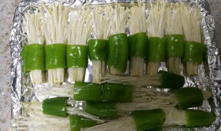 金针菇尖椒的做法 怎么做金针菇尖椒