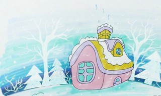 冬天怎么画 冬天风景简笔画教程