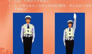 如何看懂交通警察手势 这8个基本的要知道