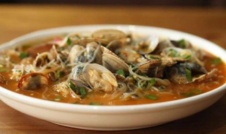 花蛤粉丝简单的做法 花蛤粉丝的做法教程