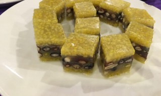 乌米杂粮糕如何做 乌米杂粮糕怎么做