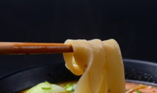 煮粗面的技巧 怎么煮粗面条