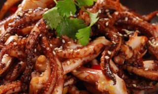 家常大鱿鱼怎么做 双椒大鱿鱼的做法步骤