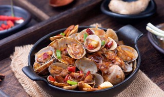 素炒花蛤如何做 素炒花蛤的做法