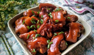 酒酿猪蹄窍门 酒酿猪蹄的做法步骤以及小窍门