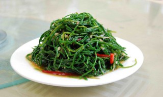 炒茼蒿菜做法窍门 教你炒茼蒿菜更好吃的小窍门