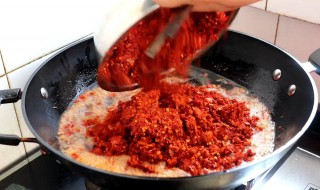 熬辣椒酱窍门 这样熬的辣椒酱最好吃