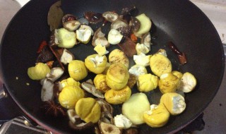 香菇栗子如何做 香菇炒板栗美味又下饭