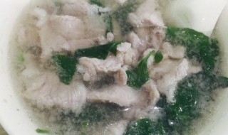 瘦肉汤窍门 瘦肉汤的做法